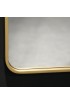 Espejo Decorativo Minimalista Marco Dorado