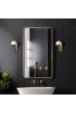 Espejo Decorativo Minimalista Marco Dorado