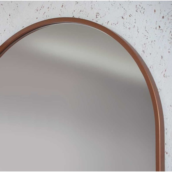 Espejo Vestidor Escandinavo Marco Cobrizo