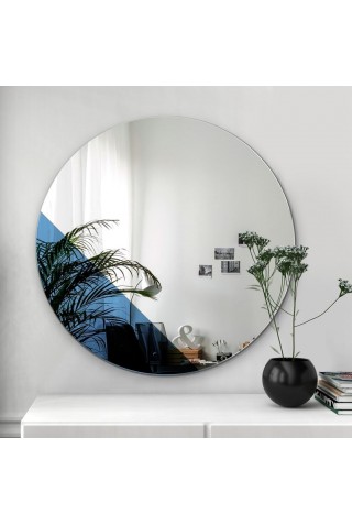 Espejo Redondo Decorativo Sunset Azul