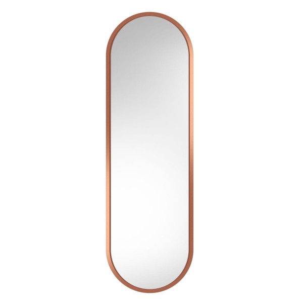 Specchio Moderno Grande Cornice Color Rame
