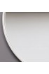Espejo Ovalado Minimalista Ambient Slim Blanco