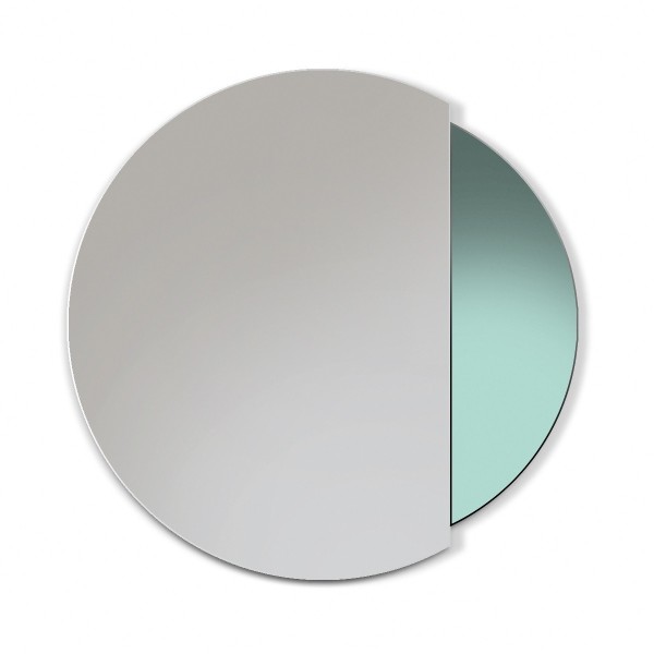 Specchio Decorativo Rotondo Eclipse Green