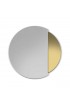 Espejo Decorativo Redondo Eclipse Dorado