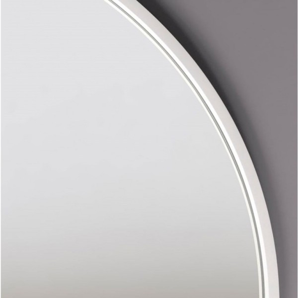Espejo Arco Minimalista Marco Color Blanco