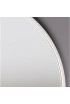 Espejo Arco Minimalista Marco Color Blanco