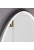 Espejo Arco Minimalista Marco Color Blanco