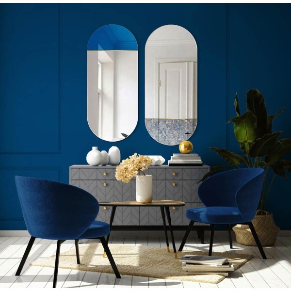 Espejo Decorativo Novi Blue