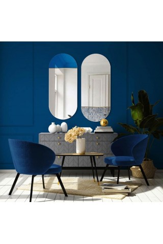 Espejo Decorativo Novi Blue