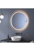 Espejo Redondo Para Baño Con Luz Integrada