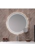 Espejo Redondo De Baño Con Luz LED Incorporada