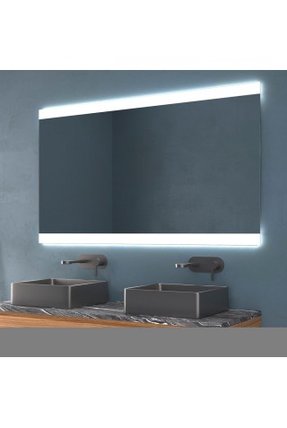 Espejo Para Baño Iluminación LED Arriba y Abajo