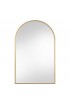 Espejo Arco Minimalista Marco Color Dorado
