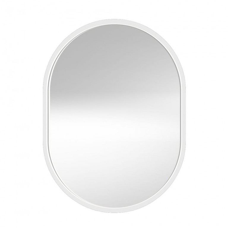 Espejo Ovalado Minimalista Ambient Slim Negro
