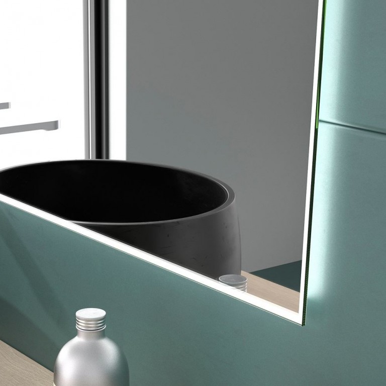 Espejo Moderno Para Baño Con LED