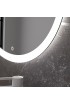 Espejo Redondo Baño Con Luz LED Integrada