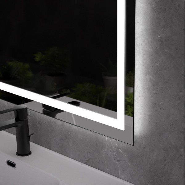 Espejo Moderno De Baño Con Luz LED