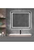 Espejo Moderno De Baño Con Luz LED