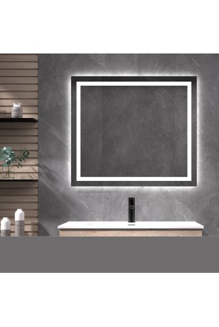 Espejo Moderno De Baño Con Luz LED