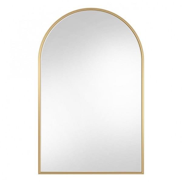 Espejo Grande Arco Marco Dorado