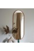 Espejo Ovalado Minimalista Ambient Slim Cobre