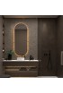 Espejo Ovalado Retroiluminado Para Baño