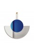 Espejo Decorativo Azul Inco Blue