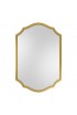 Espejo Decorativo Dorado Grand Amis