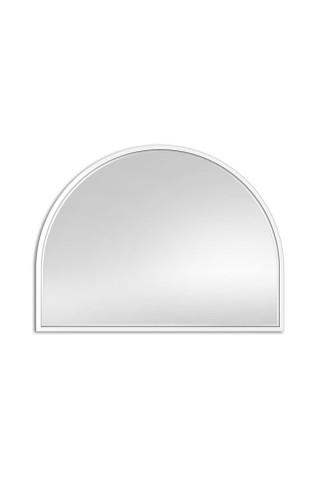 Espejo Forma De Arco Marco Blanco