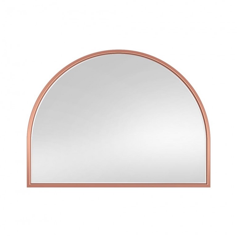 Espejo Forma De Arco Marco Cobrizo