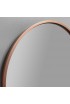Espejo Arco Minimalista Marco Color Cobre