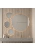 Espejo Asimétrico Retroiluminado Para Baño