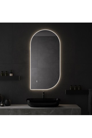 Espejo De Diseño Con Luz Led Para Baño