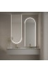 Espejo Arco Retroiluminado Para Baño
