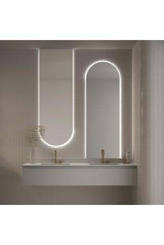 Espejo Arco Retroiluminado Para Baño