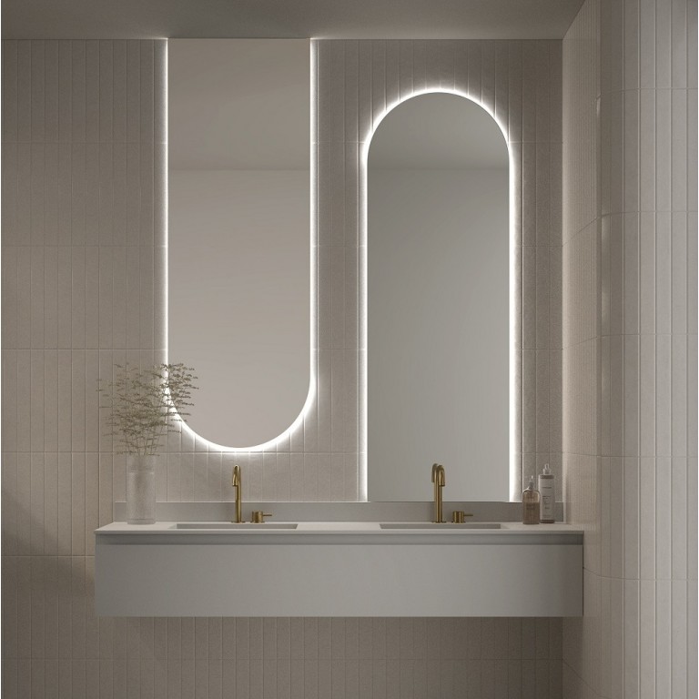 Espejo Arco Retroiluminado Para Baño