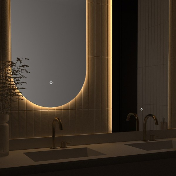 Espejo Arco Retroiluminado Para Baño