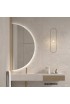 Espejo De Baño Retroiluminado Semicircular