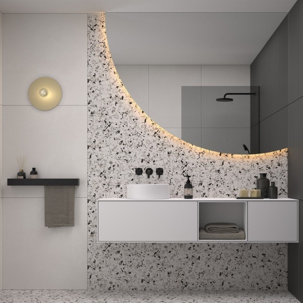 Espejo Moderno Retroiluminado Para Baño