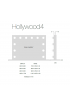 Espejo Tocador Para Maquillaje Hollywood