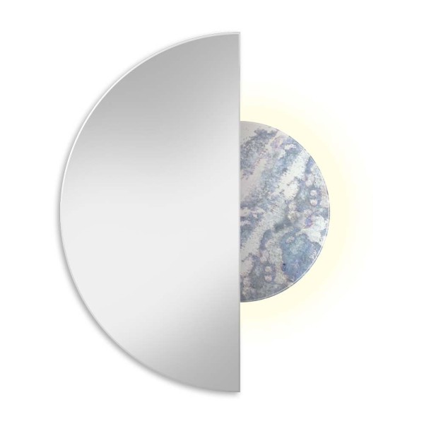Espejo Semicircular Retroiluminado Luna Antique