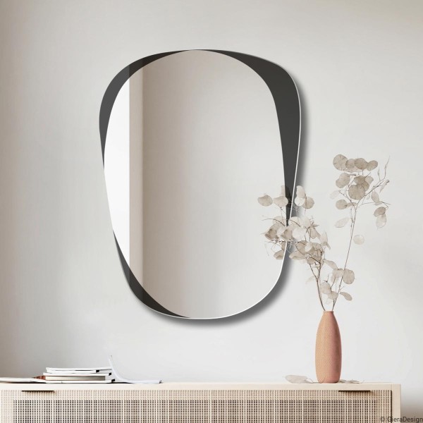 Specchio Asimmetrico Decorativo Isle