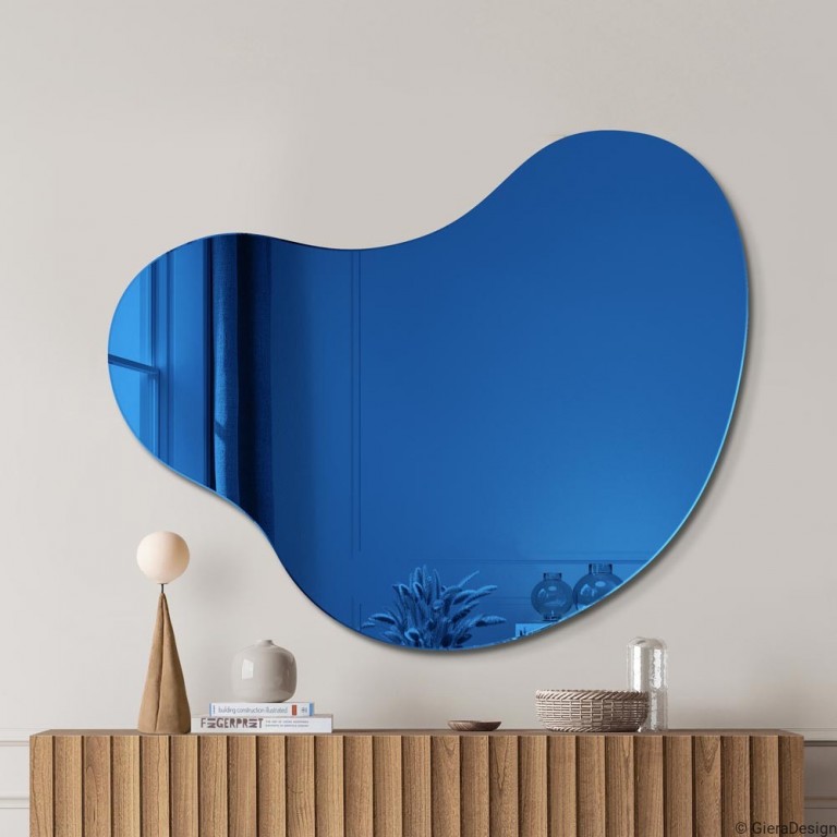Espejo Asimétrico Plama Nº5 Azul