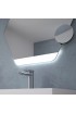 Espejo Hexagonal Para Baño Con Luz Integrada