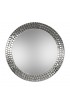 Espejo Redondo Plateado Retroiluminado Aurora Silver