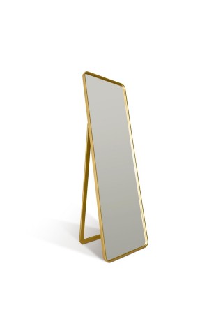 Espejo Vestidor Dorado Moderno