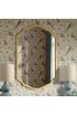 Espejo Decorativo Dorado Grand Amis