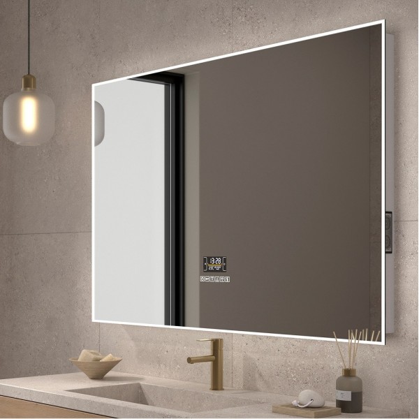 Espejo De Baño Con Luz LED y Bluetooth