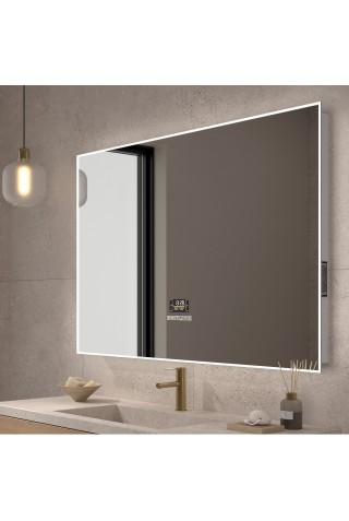 Espejo De Baño Con Luz LED y Bluetooth