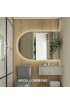 Espejo Arco Retroiluminado Para Baño